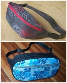 Saszetka nerka, rękodzieło, na sprzedaż.