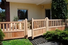 kwiaty i płotek. Wbrew ocze...