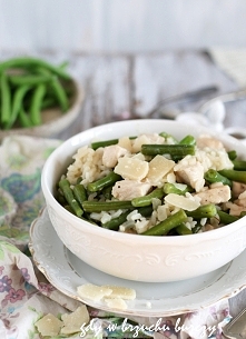 Risotto z fasolką szparagow...