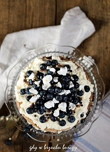 Ciasto kawowe z borówkami