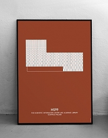 Biblioteka akademicka - plakat 50x70 cm
