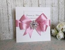 Luksusowe zaproszenia ślubn...