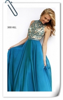 2016 Sherri Hill 1964 Jade ...
