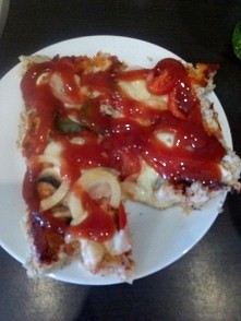 Pizza na spodzie z kalafior...
