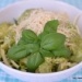 Makaron z cukinii z pesto i kurczakiem