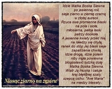 Dziś 8 września Święto Narodzenia Najświętszej Maryi Panny, czyli Matki Bożej Siewnej.