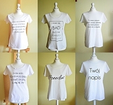 Uwaga!! :D 
Tylko dzisiaj -40% na wszystkie koszulki z dowolnym napisem! :) Promocja dotyczy koszulek damskich jak i męskich i trwa do godziny 22:00! :) Zapraszam!