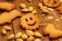 Kruche ciasteczka marcepanowe - Wypieki Beaty