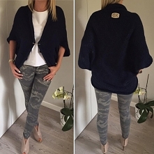 Narzutkę oraz spodnie znajdziecie w Lili Boutique - Facebook