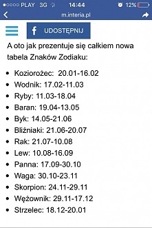 Zmieniły się znaki zodjaku nasa zrobiła badania pszeczytajcie kim jesteście.