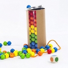 Witajcie:)

Zestaw Bajo 39070 - Drewniane Korale Matematyczne 100 sztuk dla Dzieci od lat 3. 

Pozwalają dziecku korzystać z umiejętności nawlekania paciorków, zestawienia kolor...