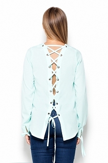 Zmysłowa koszula z wiązaniem na plecach. Idealna na imprezę albo randkę.