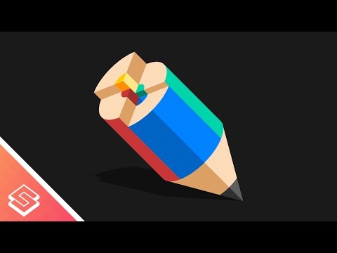 Inkscape Tutorial: Vector Colored Pencil Graphic