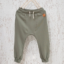 Spodnie basic - khaki