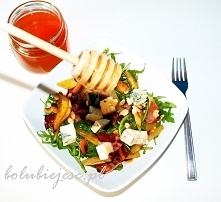 Pyszna sałatka z karmelizowaną gruszką i gorgonzolą...

Przepis znajdziecie klikając w zdjęcie oraz na facebooku: bo lubię jeść


Zapraszam do polubienia strony