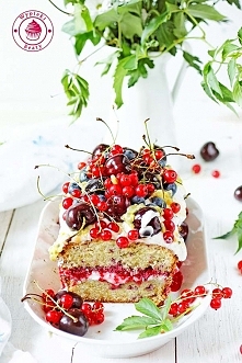 Proste ciasto z malinami i kremem


Składniki

biszkopt:
200 g miękkiego masła
200 g cukru pudru
200 g mąki pszennej
2 łyżeczki proszku do pieczenia
4 jajka
50 g mrożonych malin...