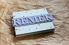 Ręcznie robiony album dziecięcy :)