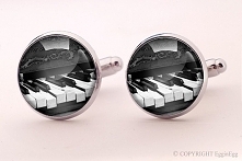 Fortepian - spinki do mankietów - 0486