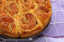 Orzechowa drożdżówka - Wypieki Beaty