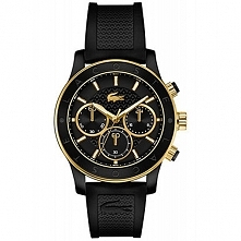 Damski sportowy zegarek Lacoste 2000862 złoto czarny na silikonowym pasku 
Możliwość zakupu, link w komentarzu :)