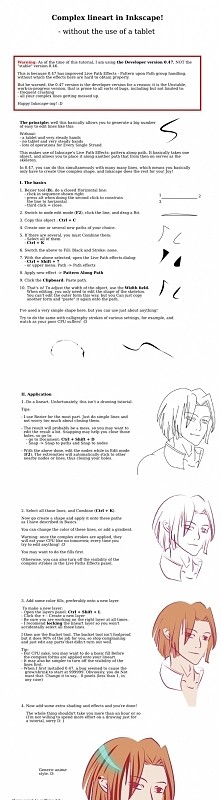 inkscape - rysowanie postaci