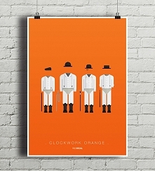 Mechaniczna Pomarańcza - plakat A4
