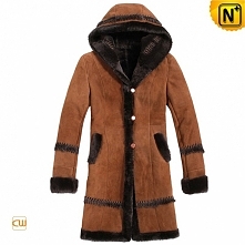 CWMALLS® Custom Women Long Shearling Coat CW695111