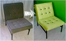 Stary fotel w nowym wydaniu