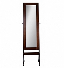 Gablota drewniana w kolorze ciemno brązowym na biżuterię. Wyjątkowo piękny i ciekawy mebel do sypialni lub garderoby. Gablota z drzwiami przesuwnymi na prowadnicy. Na drzwiach w...