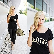 Co tam złotko? Koszulka dla bardzo pozytywnych Pań.