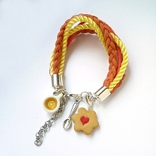 Bransoletka - herbata i ciastko