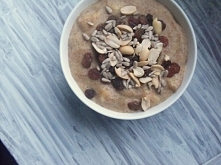 Krem orkiszowy na waniliowym mleku