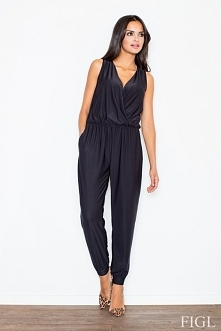 Kombinezon na ramiączkach. Klasyczny kombinezon na różne okazję. Świetnie podkreśla figurę, a do tego jest wygodny.