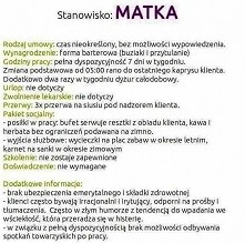 przyjęłam tą pracę :-)