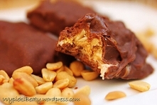 Batoniki snickers - Wypieki Beaty