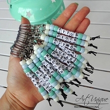 ♡ Breloczek z Twoim napisem...