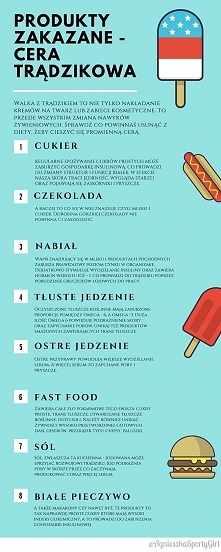 Zakazane produkty przy trąd...