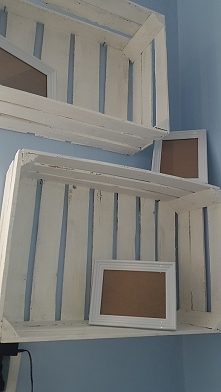 Moje pólki ze skrzynek po j...