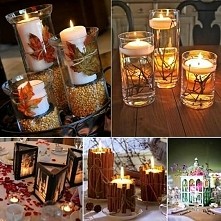 fajny pomysł na świecznik jesienny