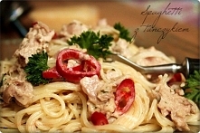 Spaghetti z tuńczykiem