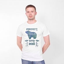 Oto miś Nova męska biała