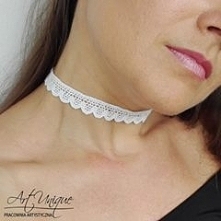 ♡ Biały dusik koronkowy ♡
C...