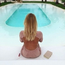 Sukienka Hanah (pudrowy róż)