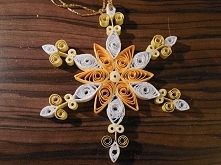 Śnieżynka quilling