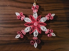 Śnieżynka quilling
