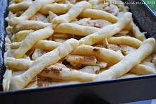 Szarlotka na krupczatce