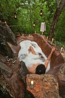 outdoor bath~