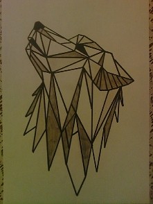 moj wilczek czeka na ramecz...