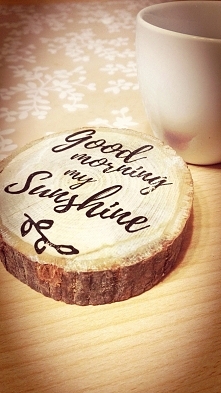 Podstawki pod kubek. Lite drewno - lipa