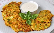 Placki z cukinii i marchewki